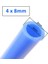 4X8MM Tarzı Evrensel Mavi Silikon Vakum Tüp Hortum 2MM~25MM Esnek Gıda Sınıfı Silikon Boru Araba Yarış Hattı Tüpü (Yurt Dışından) 1