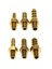 3 Mm'den M4X0,7 Stiline Mini Pagoda Boru Bağlantı Parçaları Erkek Metrik Dişli Pirinç Boru Hortumu Deri Tüp Trakea Bağlayıcı (Yurt Dışından) 3