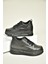 S602008704 Siyah Kalın Tabanlı Spor Ayakkabı Sneakers 3