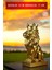 Gold Heykel Dekoratif Obje Polyester 10 x 10 cm Evinize Sanatsal Dokunuş 3