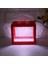 Kırmızı Stil Mavi Işık Rengi 1l USB LED Masaüstü Mini Akvaryum Balık Tankı Lambası Betta Balık Kavgası Silindir Dekorasyon Küçük Yaratıcı Balık Tankı Blokları Yığılmış (Yurt Dışından) 1