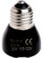 25W Tarzı Ev Isıtma Işığı 25W 50W 75W 100W Mini Infrared Seramik Isıtıcı Lamba Ampul Siyah Kertenkele Kafesi Için Sürüngen Pet Yavruları Için (Yurt Dışından) 2