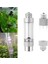 B-Tek Kafa Stili Alüminyum Alaşım Akvaryum Co2 Regülatör Sayacı Tekçift Başlı Co2 Kabarcık Geri Dönüşsüz Karbon Dioksit Ölçüm Cihazı (Yurt Dışından) 2