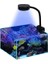 Zamanlayıcı Stili Akvaryum Q2-B LED Işık 18W Deniz Su Aydınlatma 3W Tuzlu Su Clip-On Lamba Mercan Resifi Balık Nano Tank Gün Doğumu Gün Batımı (Yurt Dışından) 2