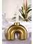 Şamdan Mumluk Dekoratif Mumluk Tealight Mumluk Altın Eskitme Renk Model 43 2