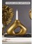 Şamdan Mumluk Dekoratif Mumluk Tealight Mumluk Altın Eskitme Renk Model 46 4