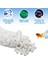 500G Tarzı Balık Tankı Kullanımı Için Biyolojik Akvaryum Filtre Medya Kiti - Bio Toplar Seramik Halkalar Aktif Karbon ile Fileli Torba (Yurt Dışından) 4