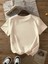 Kadın Geometrik Ay&güneş Baskılı T-Shirt Oversize Salaş 3