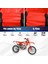 Bmw F 650 Cs Motosiklet Brandası Su Geçirmez Branda Kırmızı Branda Motor Branda Xxl 1