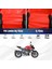 Volta Apec 49 4 Motosiklet Brandası Su Geçirmez Branda Kırmızı Branda Motor Branda S 1