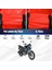 Rks Blackster 250I Motosiklet Brandası Su Geçirmez Branda Kırmızı Branda Motor Branda Xl 1
