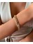 14 K Altın Rengi Vip Seri Zirkon Taşlı Bileklik 17+2cm 1