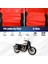 Jinling Eagle Xr 250 cc Motosiklet Brandası Su Geçirmez Branda Kırmızı Branda Motor Branda Xxl 1
