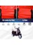 Vespa Sprınt 50 Motosiklet Brandası Su Geçirmez Branda Kırmızı Branda Motor Branda S 1