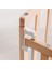 Bw 6040 - Tekerlekli Sallanır Sabitlenir Kademeli Anne Yanı Ahşap Bebek Beşik 60X120 5