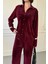 Premium Kadife Takım- Bordo 5