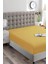 Sarı Pamuklu Çift Kişilik Lastikli Çarşaf 160 x 200 2