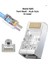 Metal RJ45 Jack Yeni Nesil (Açık Uçlu) Soket Ez Plug Cat6 10 Adet 1