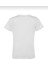 %100 Pamuk Süper Kalite Kadın Tişört Düz Renk Beyaz Bisiklet Yaka Organik Pamuk Penye T-Shirt 4