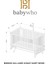 Bw 6050 - Tekerlekli Sallanır Sabitlenir Kademeli Anne Yanı Ahşap Bebek Beşik 70X130 9