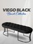 Viego Siyah Bench Puf,metal 1