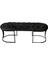Viego Siyah Bench Puf,metal 3