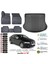 Volvo S40 2005 Model Esnek Bagaj Havuzu Araca Özel Siyah Paspas Takımı 1