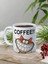 Baskılı Kupa Bardak Seramik Mug - Coffeee 3