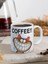 Baskılı Kupa Bardak Seramik Mug - Coffeee 4