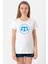 Kırım Tatar Tamga Beyaz Kadın Bisikletyaka Tshirt 1