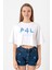 Outer Banks P4L Beyaz Kadın Crop Tshirt 1