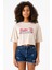 Babymonster Batter Up Bej Kadın Crop Tshirt 1