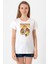 Demon Slayer Anime Zenitsu Poster Beyaz Kadın Bisikletyaka Tshirt 1