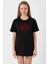 John Wick Continental Excommunicado Siyah Kadın Oversize Tshirt 1