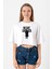 Sherlock No Shit Sherlock Beyaz Kadın Crop Tshirt 1