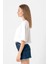 Sherlock No Shit Sherlock Beyaz Kadın Crop Tshirt 2