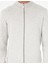 Erkek Açık Gri Melanj Regular Fit Fermuarlı Triko Hırka 50296442-VR091 6