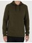Erkek Haki Regular Fit Kapüşonlu Sweatshirt 50273895-VR027 6