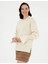 Kadın Ekru Regular Fit Yün Kazak 50296484-VR019 1