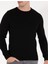 Erkek Siyah Slim Fit Bisiklet Yaka Basic Triko Kazak 50270179-VR046 6