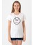 3 Body Problem Logo Beyaz Kadın Bisikletyaka Tshirt 1