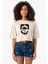 The Umbrella Academy Dark Essential Bej Kadın Crop Tshirt 1