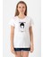 Serial Experiments Anime Lain Poster Beyaz Kadın Bisikletyaka Tshirt 1