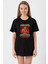 He Man Masters Of The Universe Siyah Kadın Oversize Tshirt 1