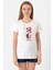 Detective Conan Anime Shinichi Kudo Beyaz Kadın Bisikletyaka Tshirt 1