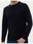 Erkek Lacivert Slim Fit Bisiklet Yaka Basic Triko Kazak 50270179-VR033 6