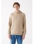 Serüven Erkek Bej Kapüşonlu Sweatshirt 3