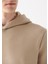 Serüven Erkek Bej Kapüşonlu Sweatshirt 5