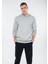 Serüven Erkek Kapüşonlu Gri Sweatshirt 1