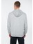 Serüven Erkek Kapüşonlu Gri Sweatshirt 3